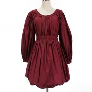 Ulla Johnson Martine Dress Bordeaux
